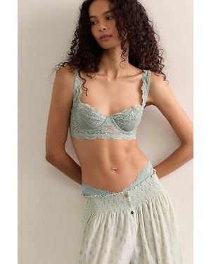 Intimately By Free People Last Dance Demi Underwire Bra By - Multicolour