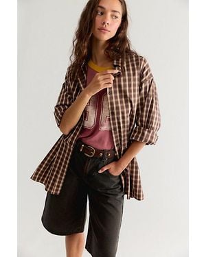 BLANCA STUDIO Winnie Mini Dress - Brown