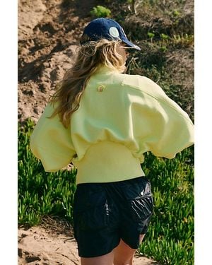 Fp Movement Off To The Races Bomber Jacket - Yellow