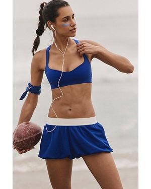 Fp Movement Bubble Trouble Mesh Shorts - Blue