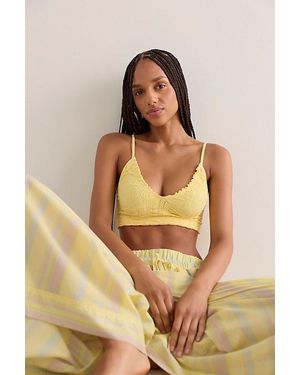 Intimately By Free People Heirloom Seamless Bralette By - Brown