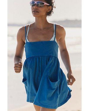 Fp Movement Hot Shot Strappy Romper - Blue