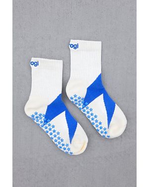 Brogi Yoga Lightning Grip Socks - Blue
