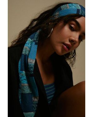 Free People Monte Soft Headband With Ties - Black