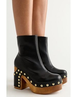 Free People Grayson Clog Boots - Black