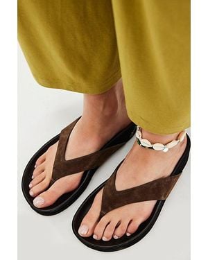 Jeffrey Campbell Fiona Footbed Sandals By - Black