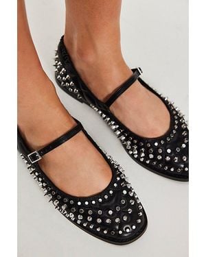 FP Vegan Collection Mirrorball Studded Mary Janes By - Green