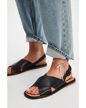 BUENO Elmwood Slingback Sandals By - Blue