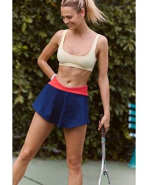 Fp Movement Baseline Tennis Skort - Blue