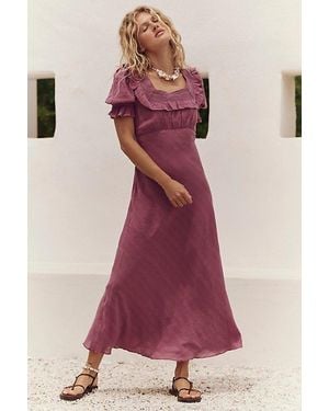 free-est Now And Forever Midi Dress By - Red