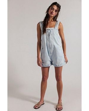 Free People We The Free Jude Shortalls - Blue