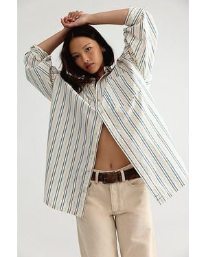 Free People Freddie Striped Shirt - Multicolor