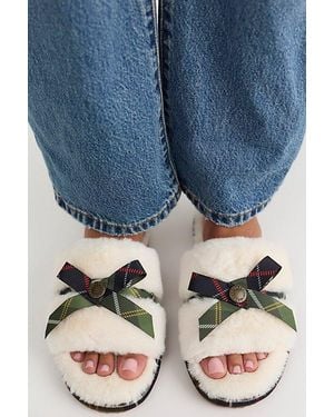 Barbour Eleanora Slippers - Blue