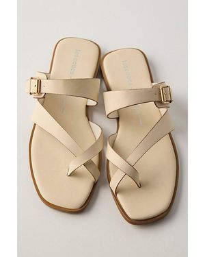 BUENO Veronique Vegan Leather Sandals By - Red
