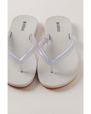 Melissa Airflow Flip Flops - Grey