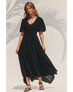 Free People Teyana Maxi Dress - Black