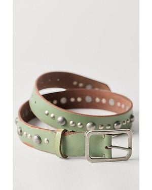 Free People Torro Stud Belt - Green