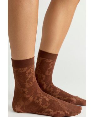 Swedish Stockings Lilly Socks - Brown