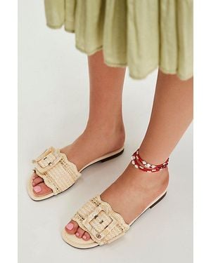 Sam Edelman Bambi Buckle Sandals By - Natural