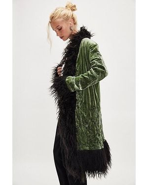 Urban Outfitters Moon Glow Coat Jacket By - Green