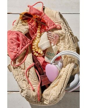 Free People Tibby Terry Weekender Bag - Natural