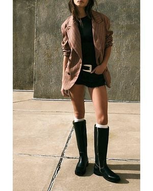 Frye Campus Low Heel Tall Riding Boots - Green