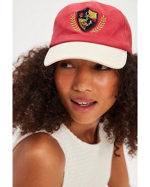 Free People Anchor Charmed Baseball Hat - Red