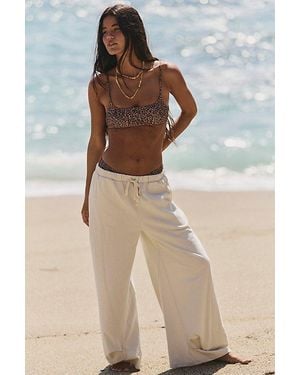 free-est Dakota Solid Trousers By - Natural