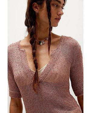 free-est Mason Jumper Top By - Brown