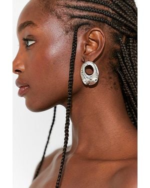 Free People Milli Organic Earrings - Brown