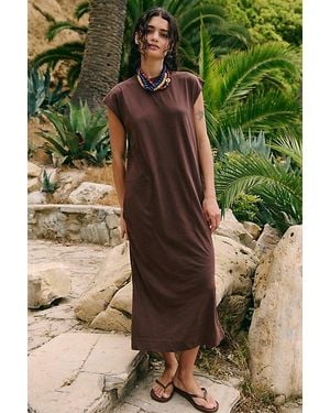 free-est All Day Long Midi Dress By - Green