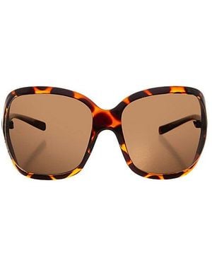 Sunglass Museum Vintage Malia Sunglasses By - Brown