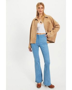 Wrangler X Lainey Wilson Pull-On Flare Jeans - Blue