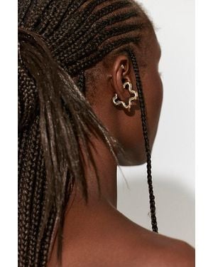 Free People Della Ear Cuffs - Brown