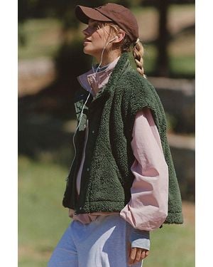 Fp Movement Scout It Out Fleece Vest - Green