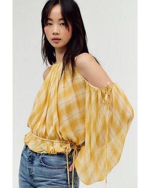 Ronny Kobo Kiera Cold-Shoulder Top - Multicolor