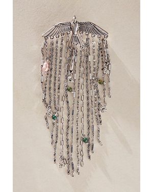 Free People Cresta Dangle Brooch - Natural