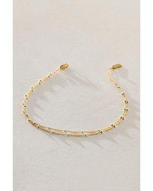 SET & STONES Austen Layered Anklet - Natural