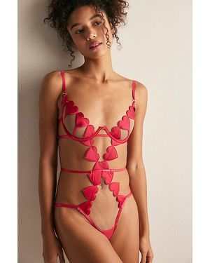 Bluebella Gia Open Heart Wired Bodysuit