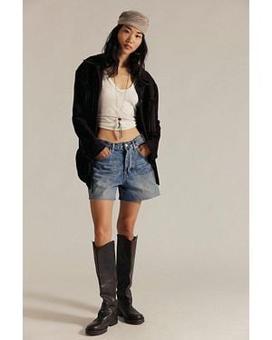 Free People Tippi Denim Shorts - Blue