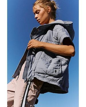 Fp Movement Happy Trails Poncho - Blue