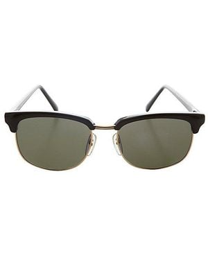 Sunglass Museum Vintage Truman Sunglasses By - Green