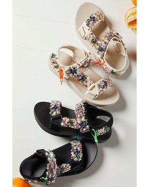 Nan-Ku Couture Sun Showers Sport Sandals - Natural