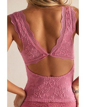 Intimately By Free People Loved You First Lace Cami By - Red