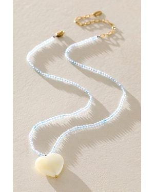 Kozakh Cuore Grande Necklace - Natural