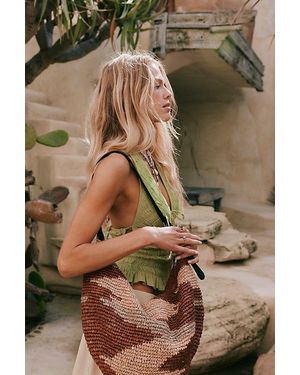 Free People Santorini Straw Tote Bag - Brown
