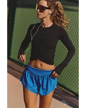 Fp Movement Tempo Ruched Uv Protection Long Sleeve - Green