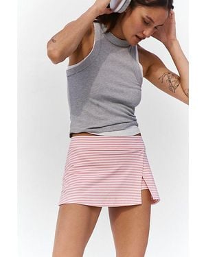 Fp Movement Hot Shot Printed Mini Skort - Gray