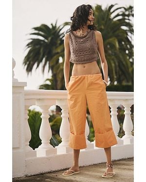 Free People Lula Cuff Trousers - Black