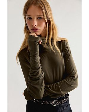 Nicholas K Demi Turtle-Neck Long Sleeve Top - Multicolor